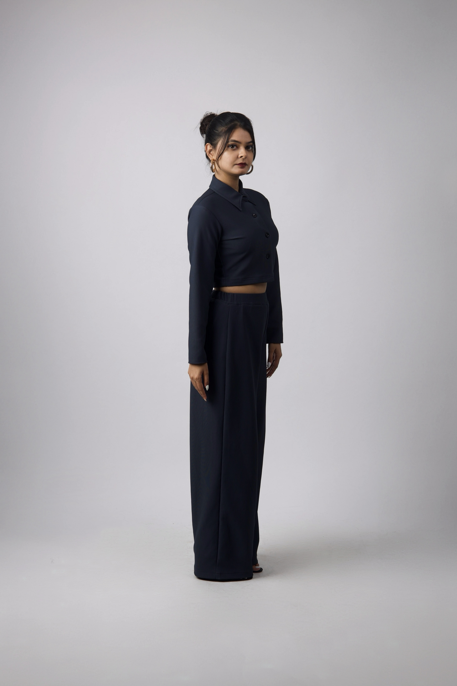 Cascade Cropped Shirt - Valphah