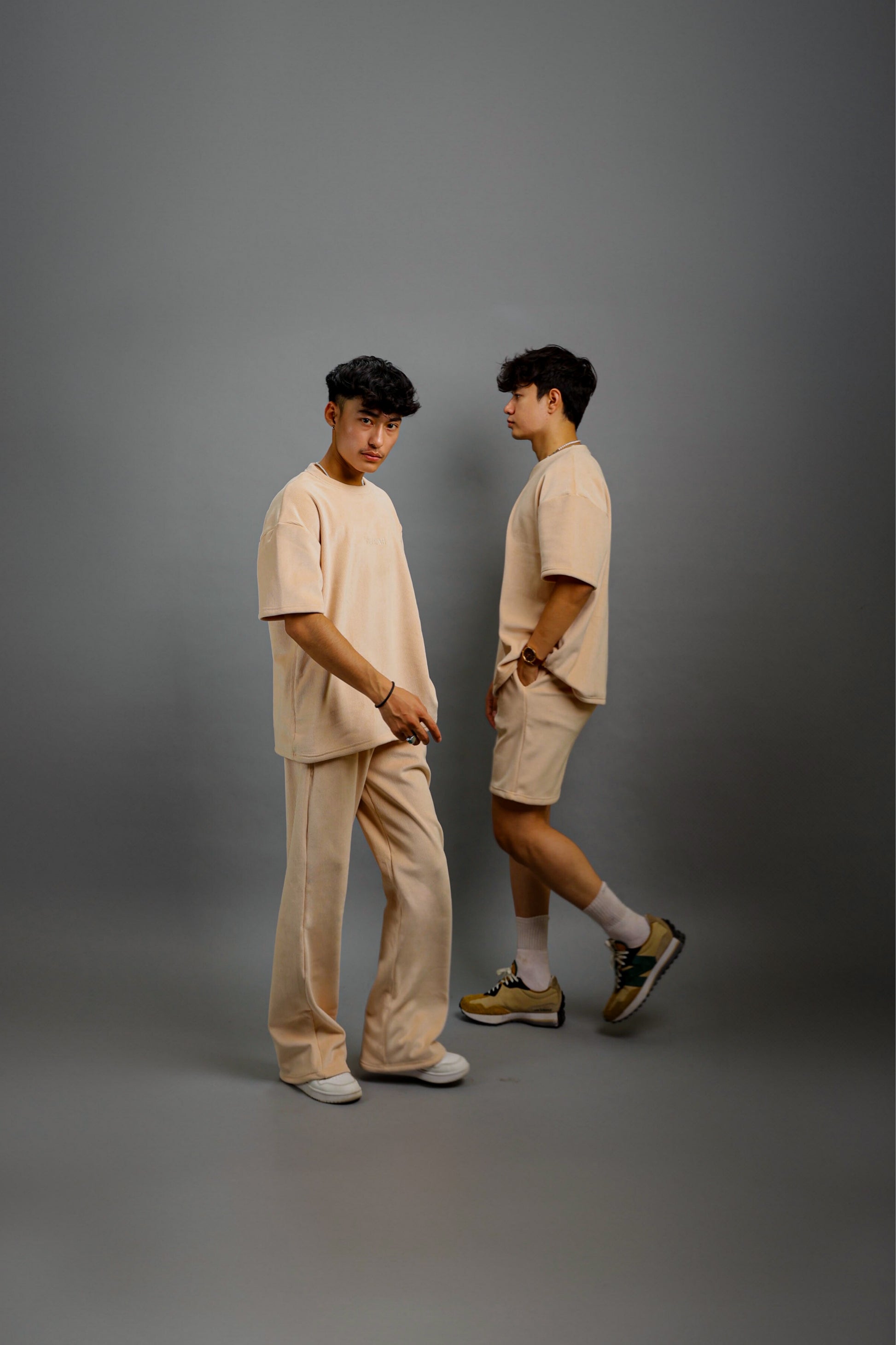 Champagne Oversized T-Shirt - Valphah