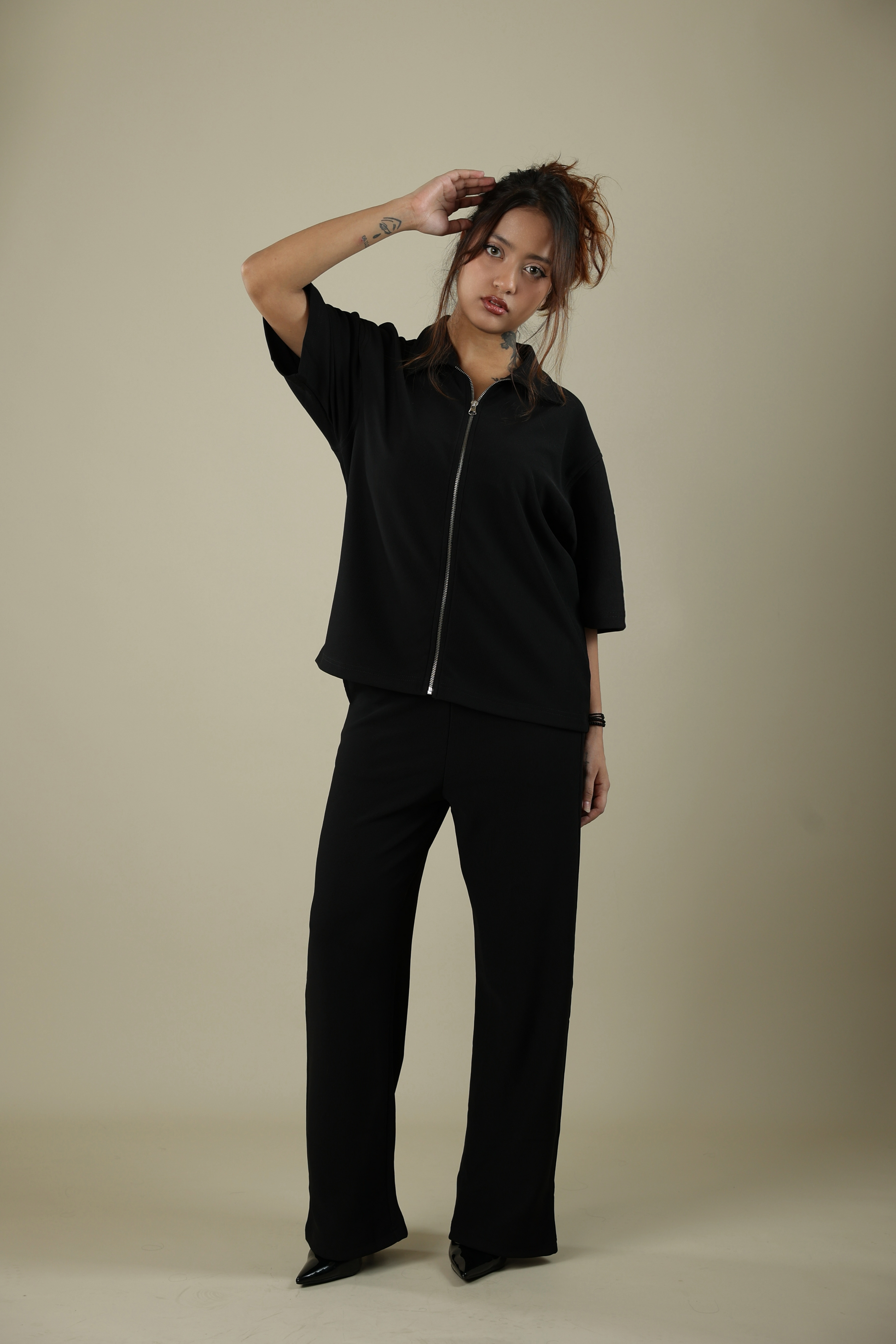 Obsidian Zipper Shirt - Valphah