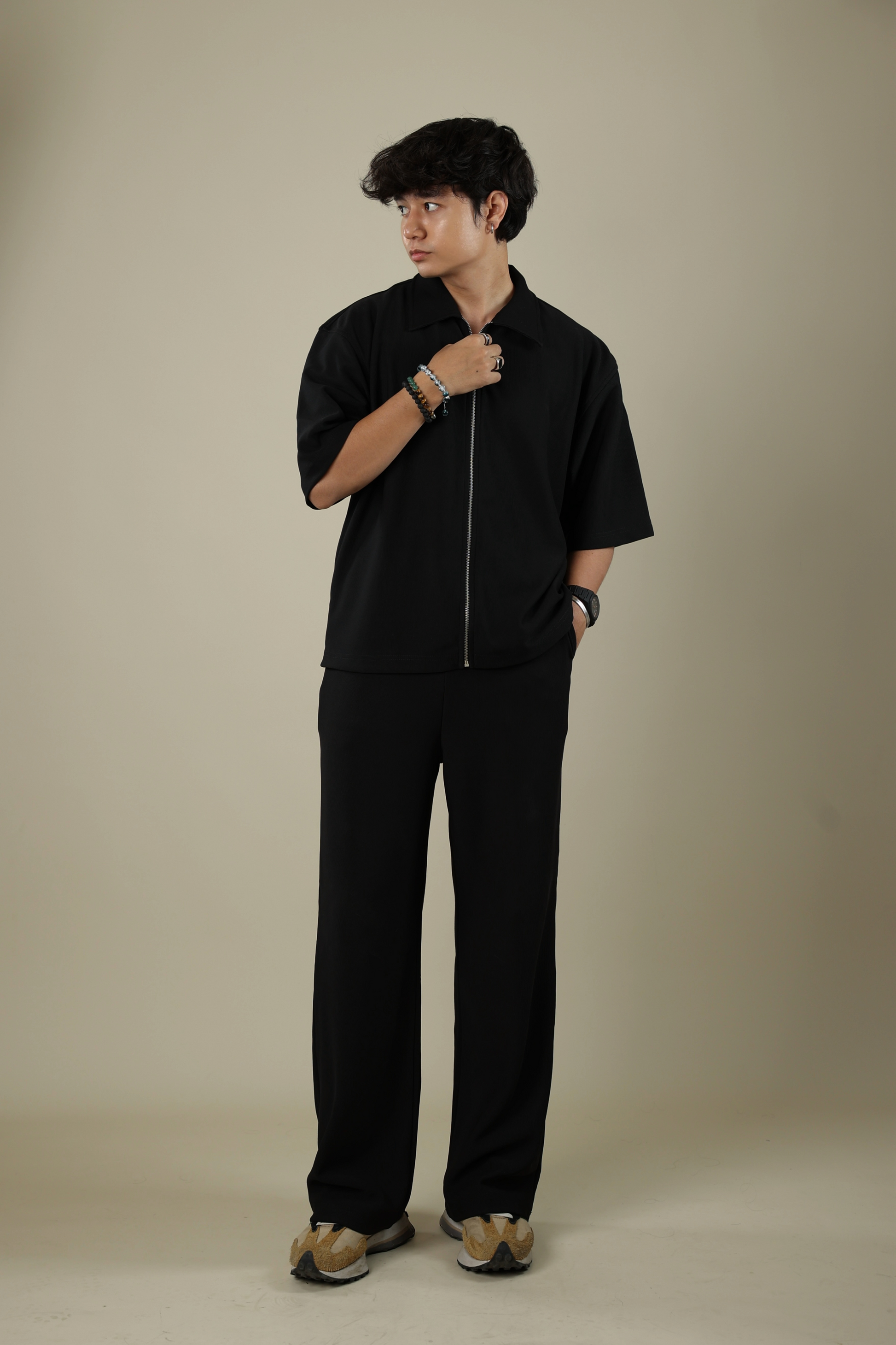Obsidian Zipper Shirt - Valphah