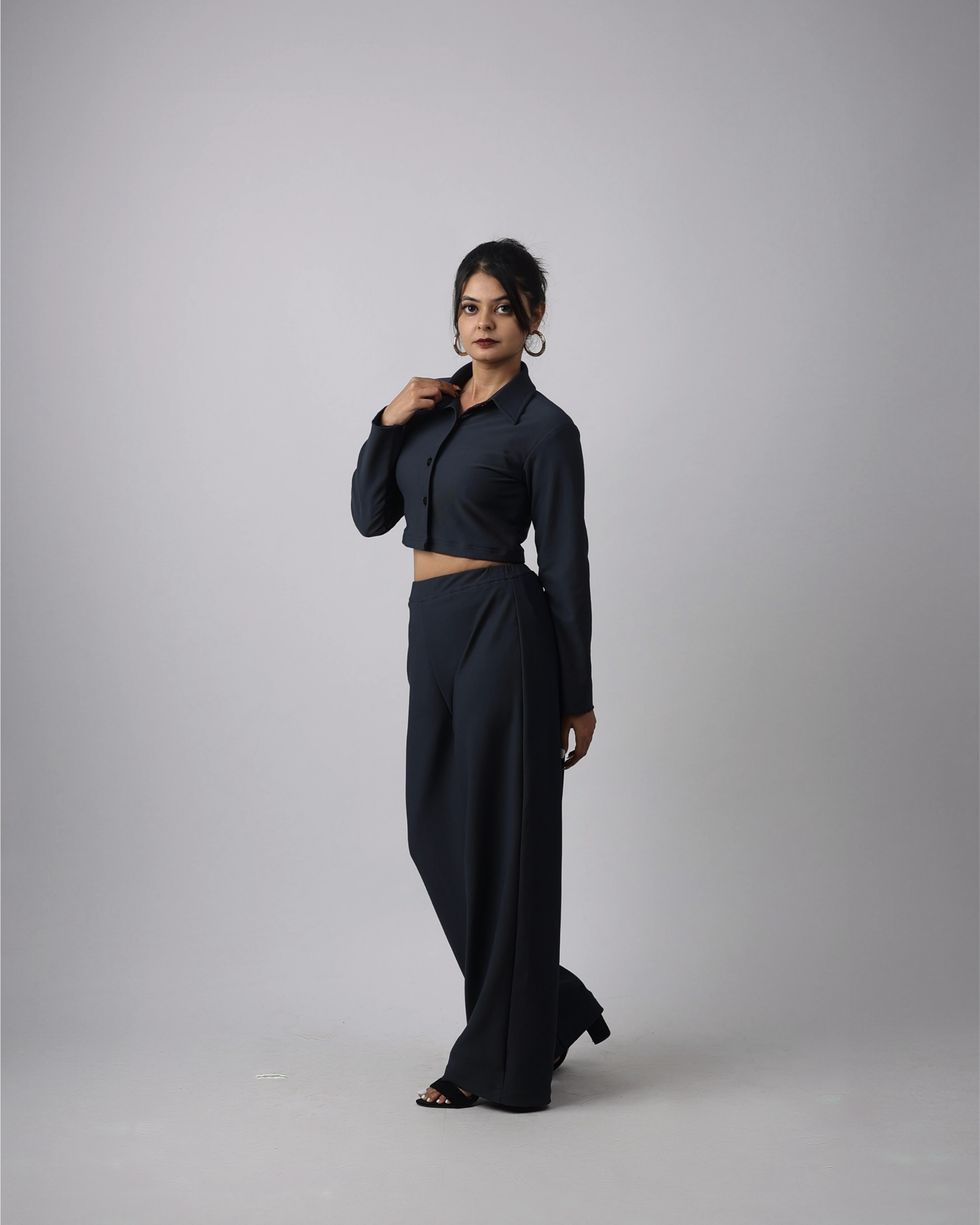 Cascade Cropped Shirt