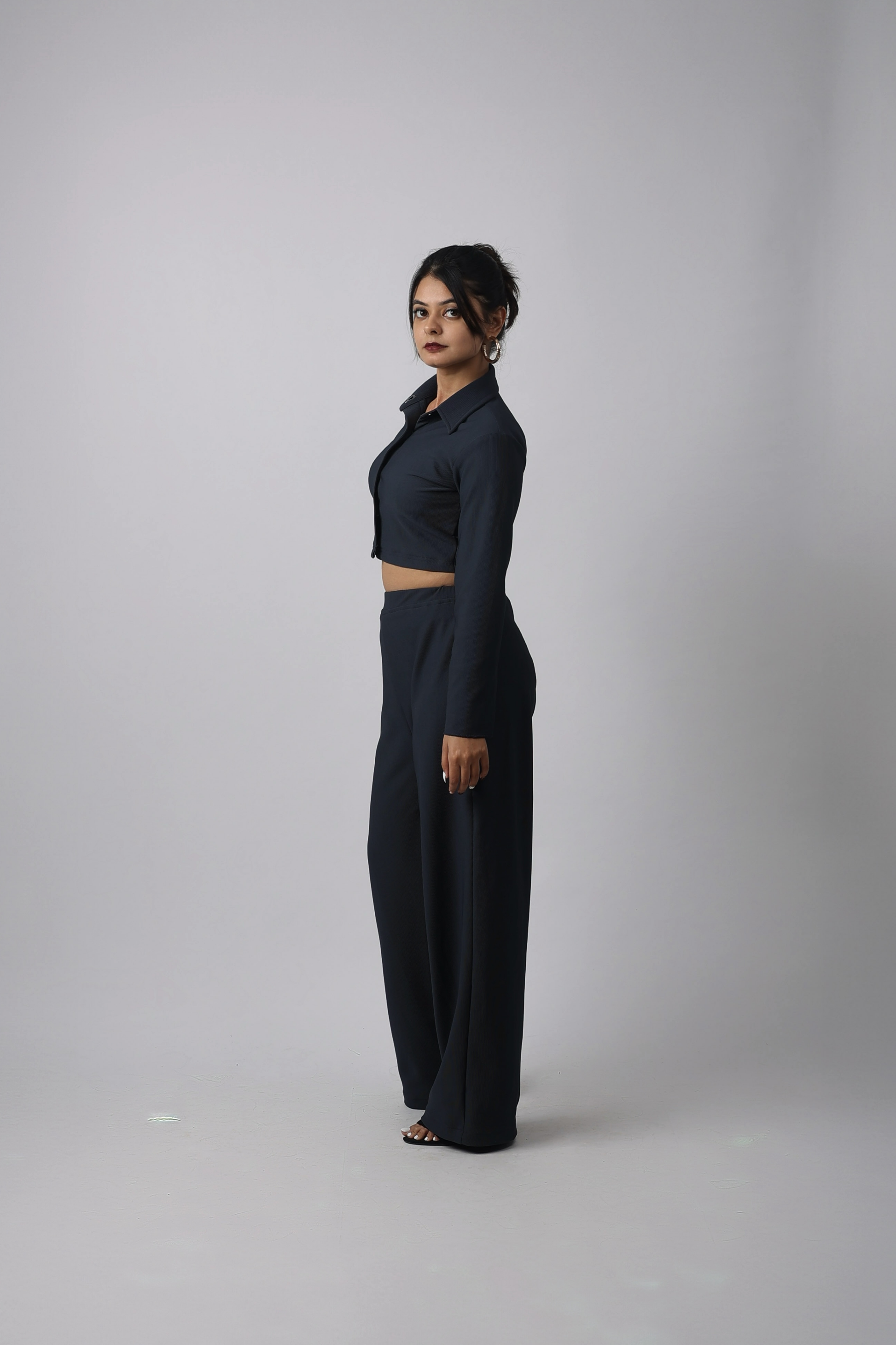 Cascade Cropped Shirt - Valphah