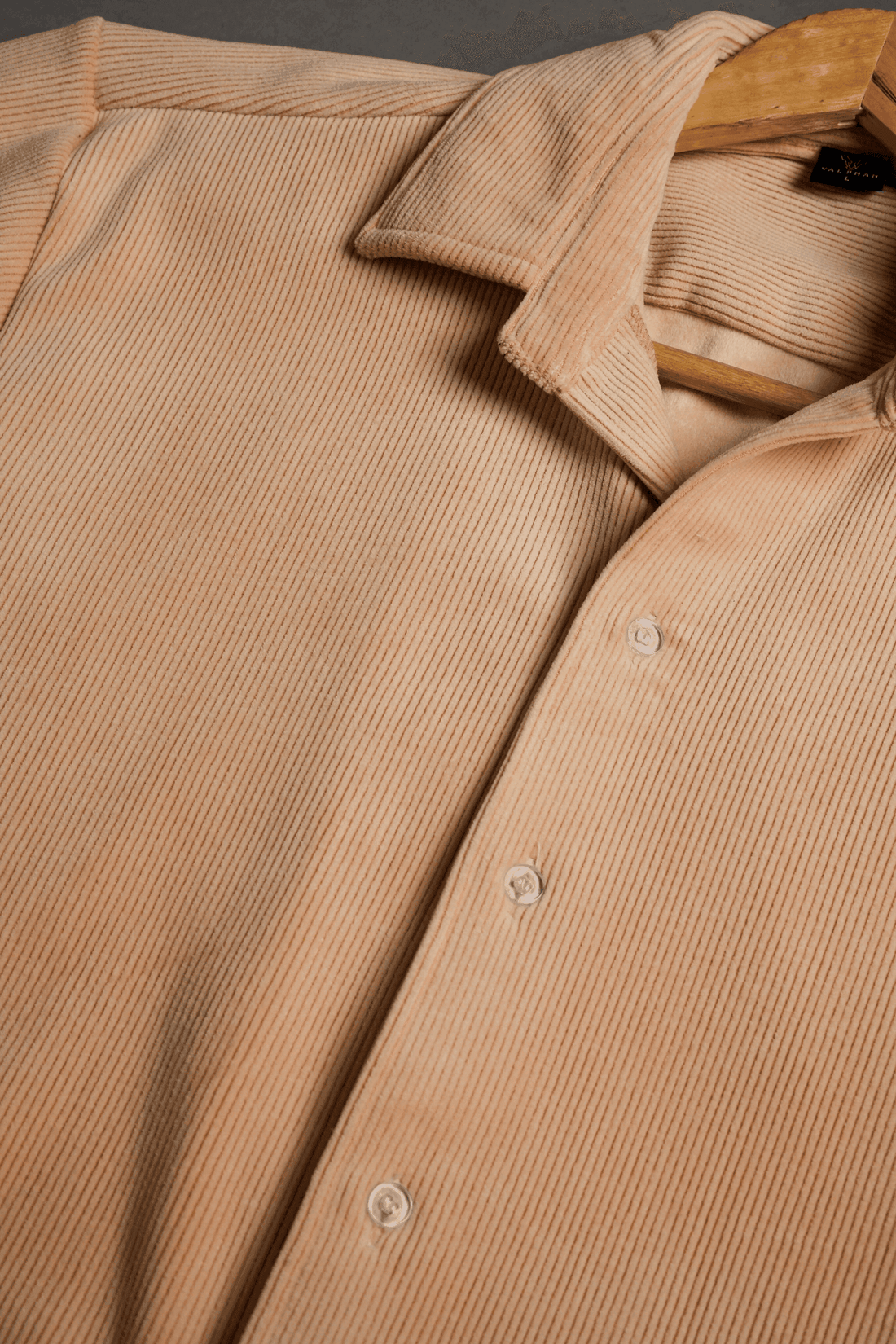 Champagne Oversized Shirt - Valphah