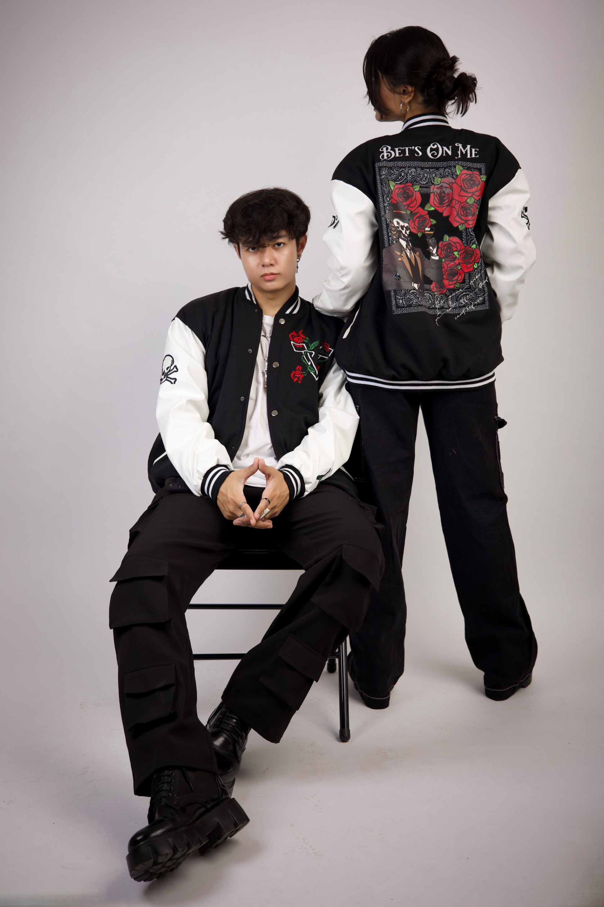 "Bets On Me" Varsity Jacket - Valphah