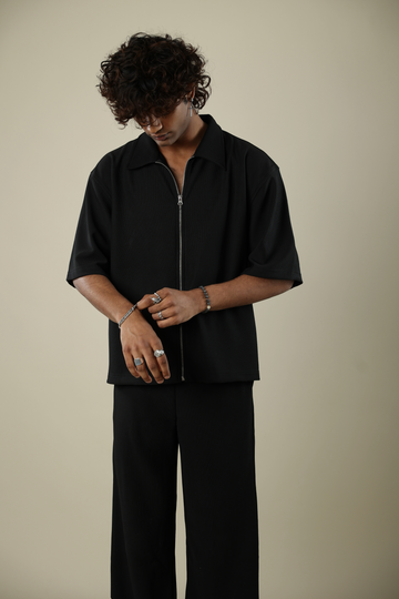 Obsidian Zipper Shirt