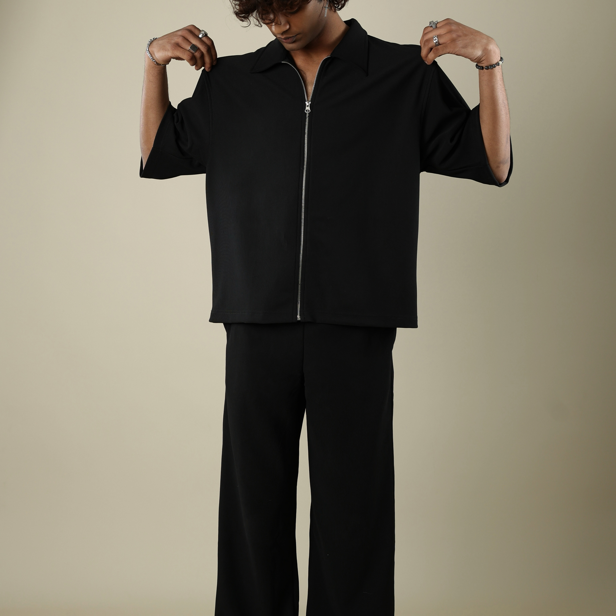 Obsidian Zipper Shirt - Valphah