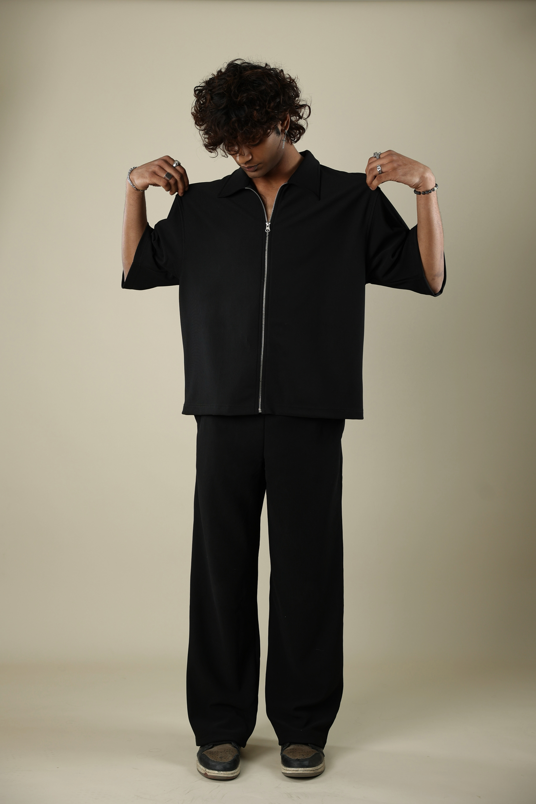 Obsidian Zipper Shirt - Valphah