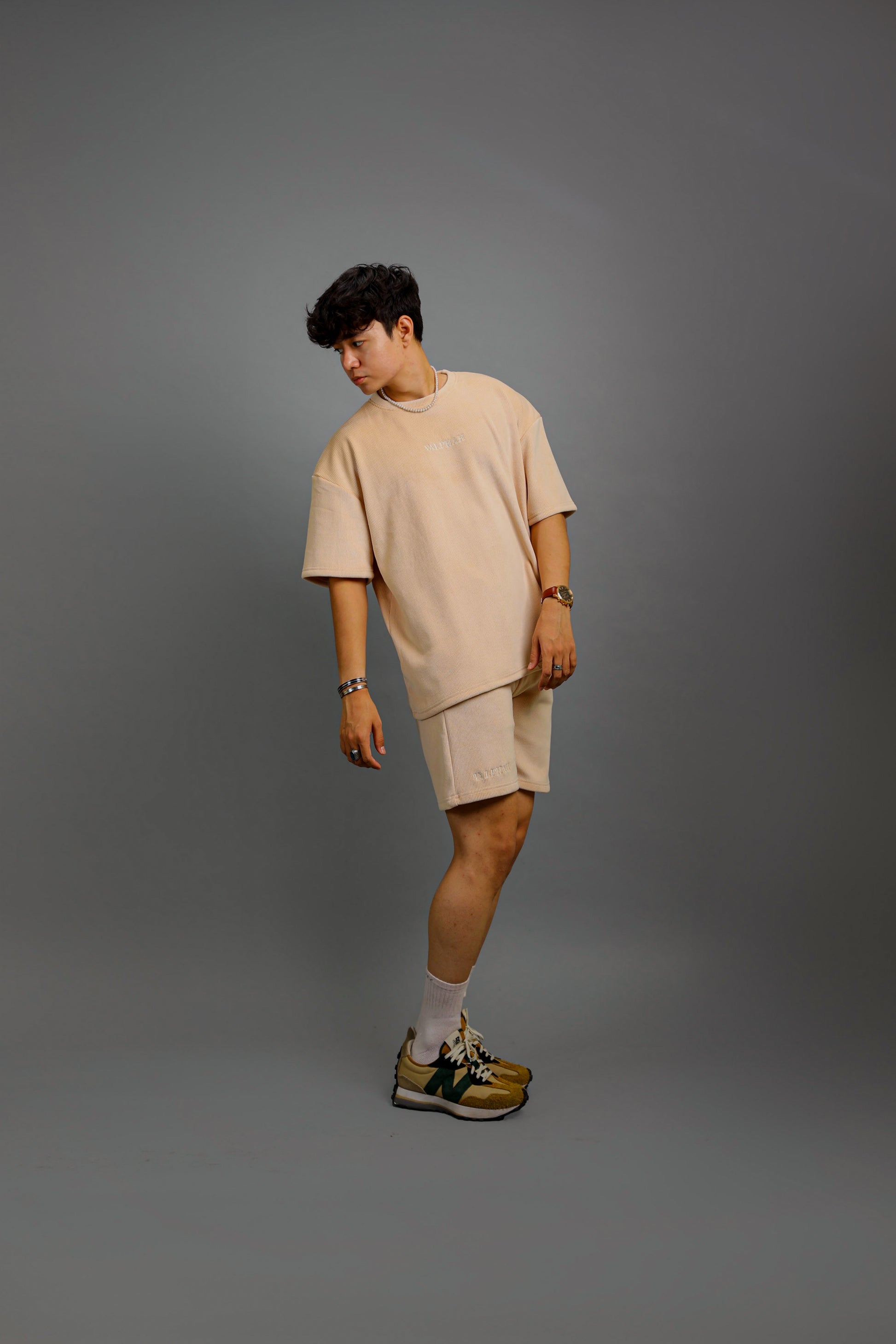 Champagne Oversized T-Shirt - Valphah