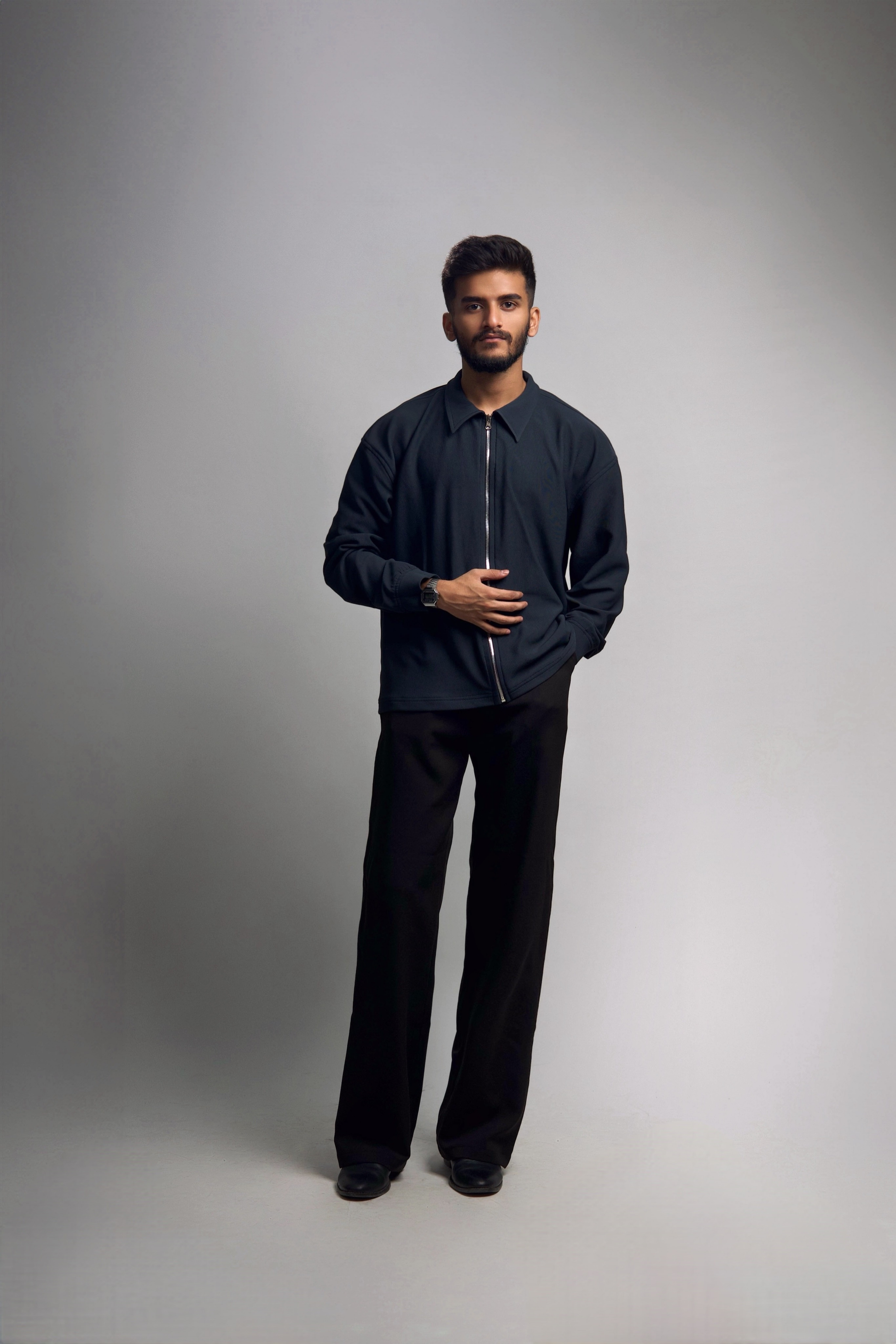 Cascade Zipper Shirt - Valphah