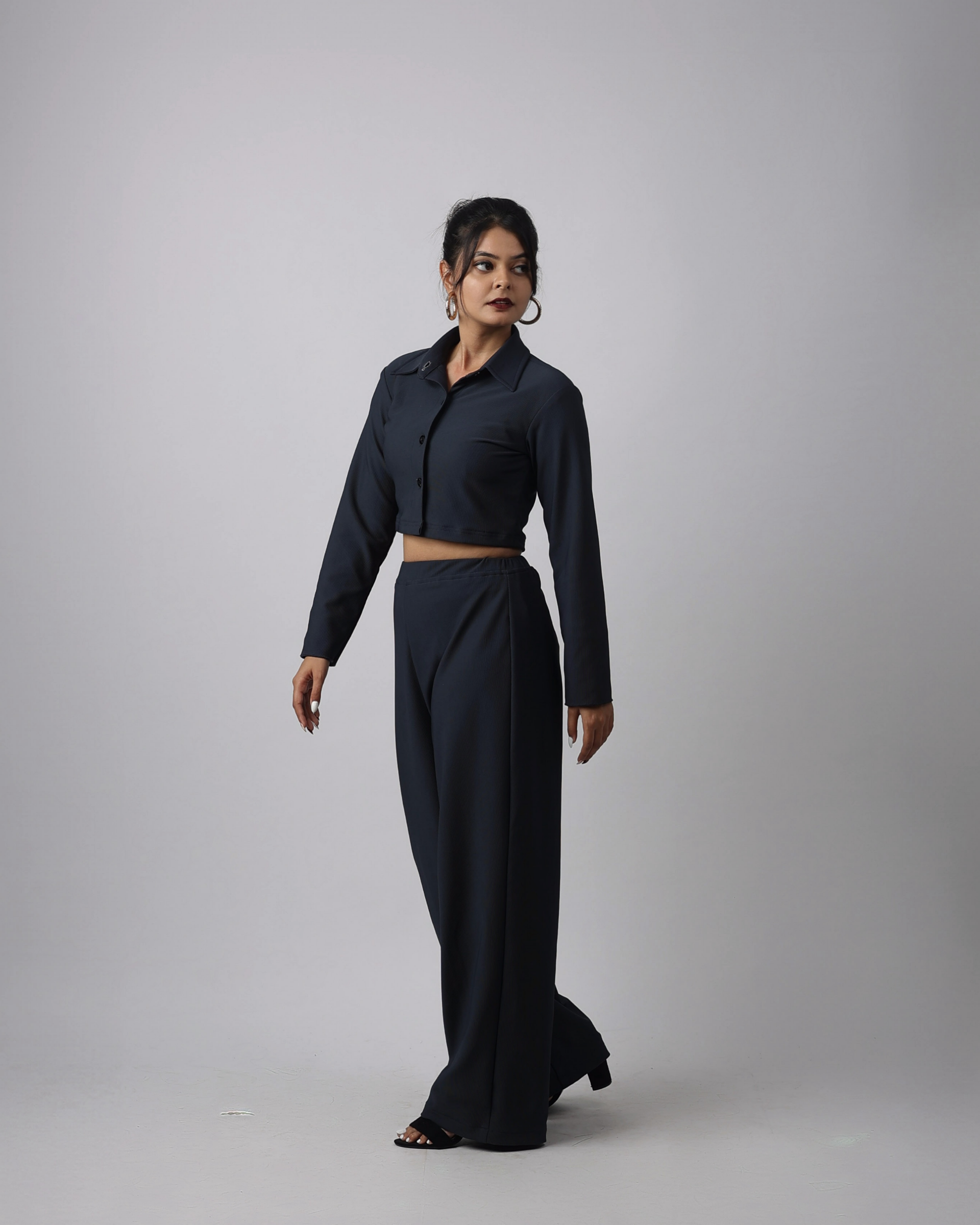 Cascade Cropped Shirt