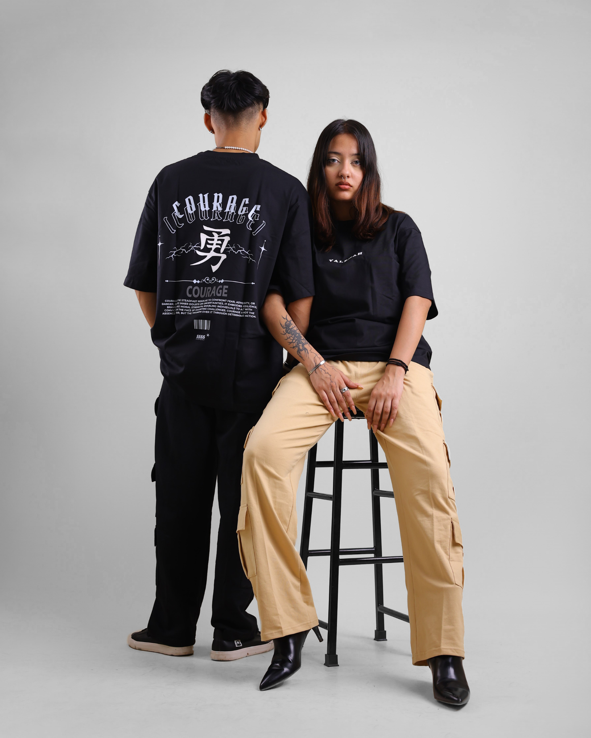 Courage Oversized T-shirt