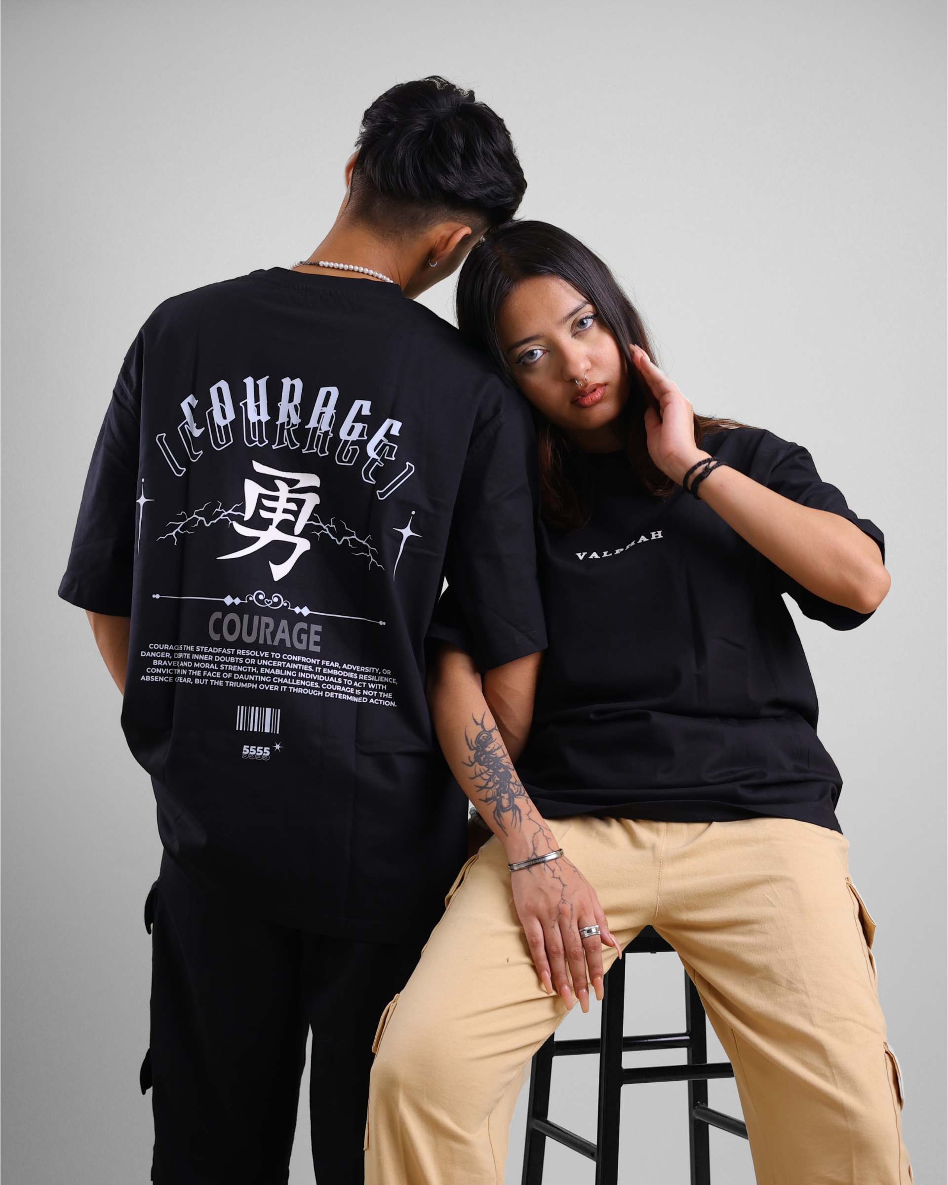 Courage Oversized T-shirt