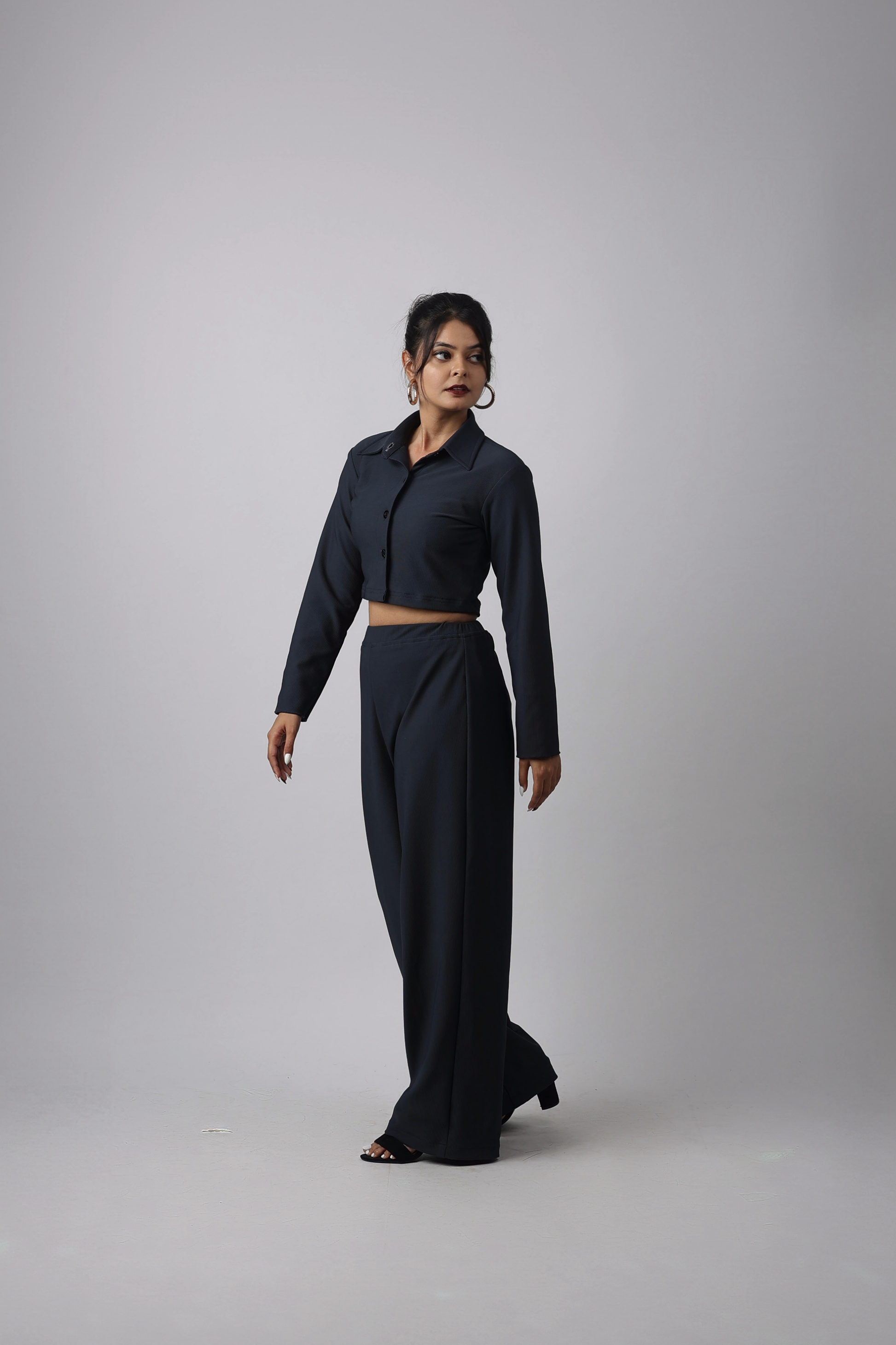 Cascade Cropped Shirt - Valphah