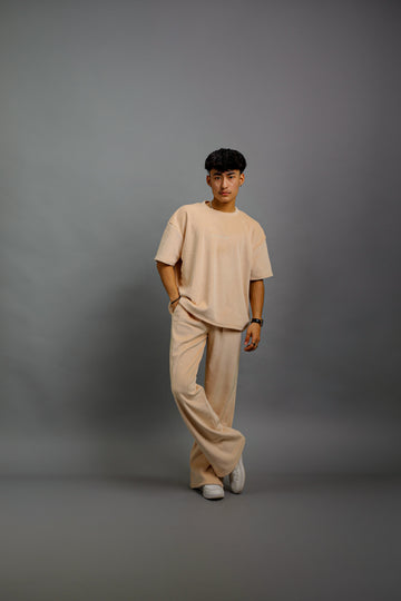 Champagne Oversized T-Shirt - Valphah