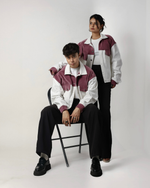 Rosette Ridge Denim Suede Jacket