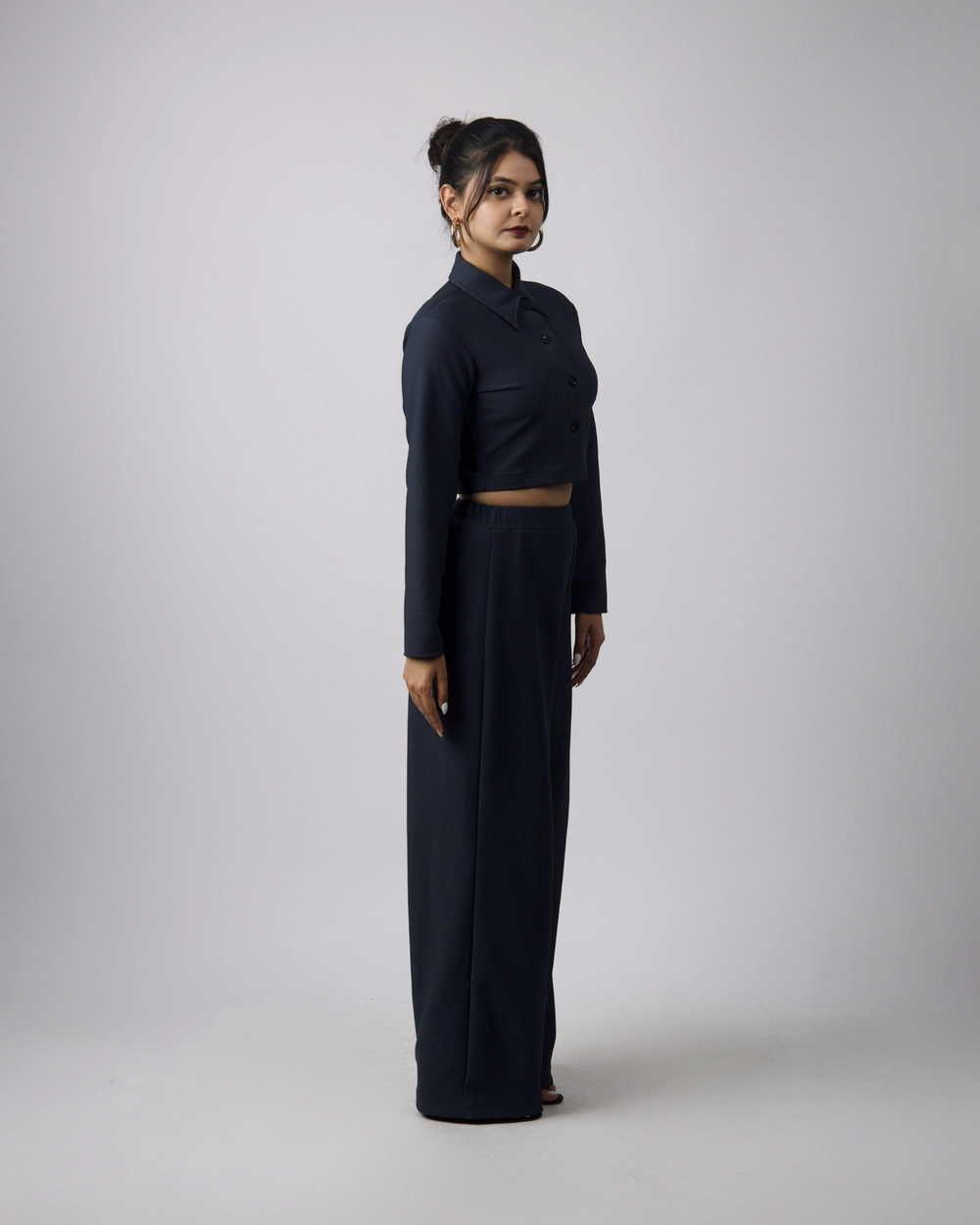 Cascade Cropped Shirt