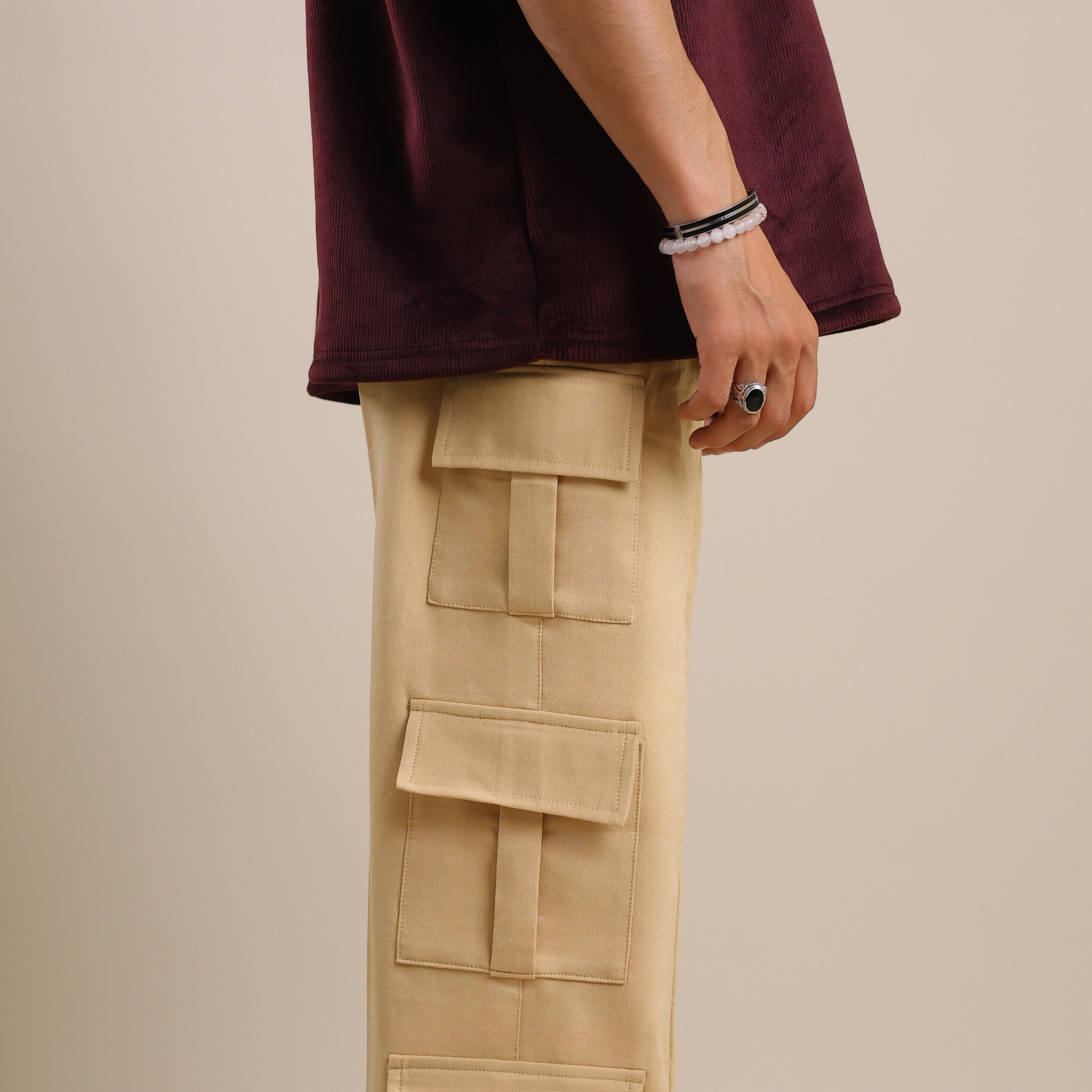 Sand Stone Cargo Pants - Valphah, "100% Cotton Cargo Pants" "Three Pocket Cargo Pants" "Utility Cargo Pants" "Black Cargo Pants" "Beige Cargo Pants" "Relaxed Fit Cargo Pants" "Unisex Cargo Pants" "Cotton Utility Pants" "Triple Pocket Cargo Pants" "Unisex Utility Cargo Pants" "Comfortable Cargo Pants" "Durable Cargo Pants" "Casual Cargo Pants" "Men's Cargo Pants" "Women's Cargo Pants"