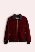 Mulberry Velvet Jacket - Valphah - 