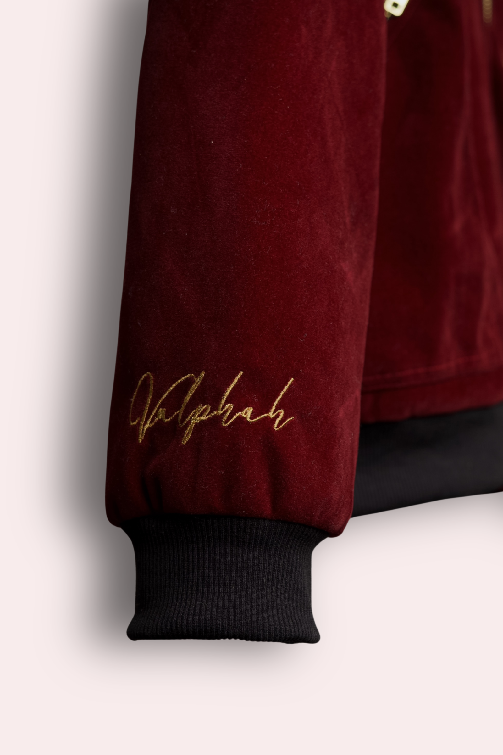 Mulberry Velvet Jacket - Valphah - 