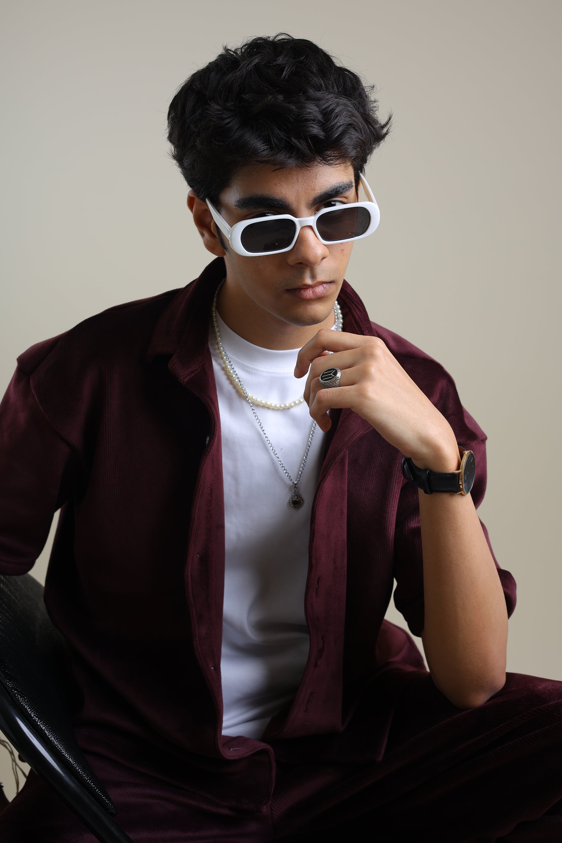 D-Wine Oversized Shirt - Valphah
