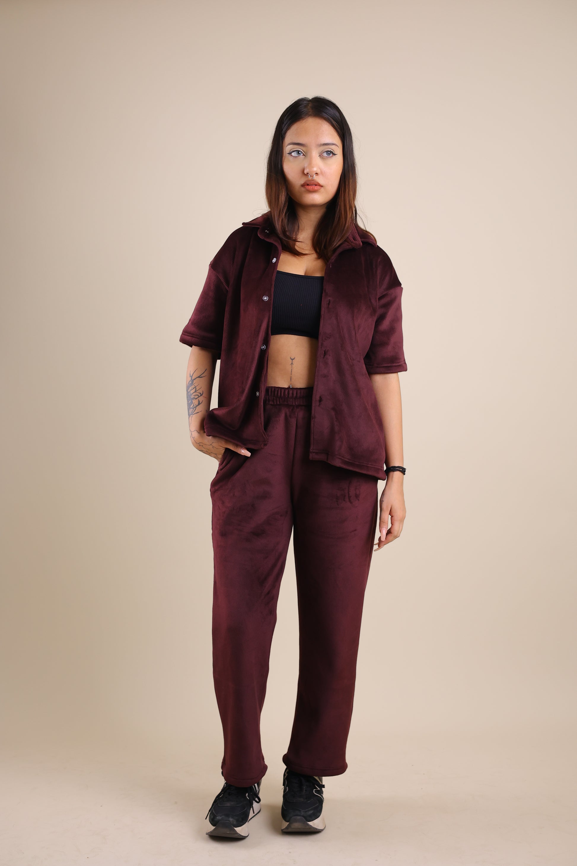 D-Wine Oversized Shirt - Valphah