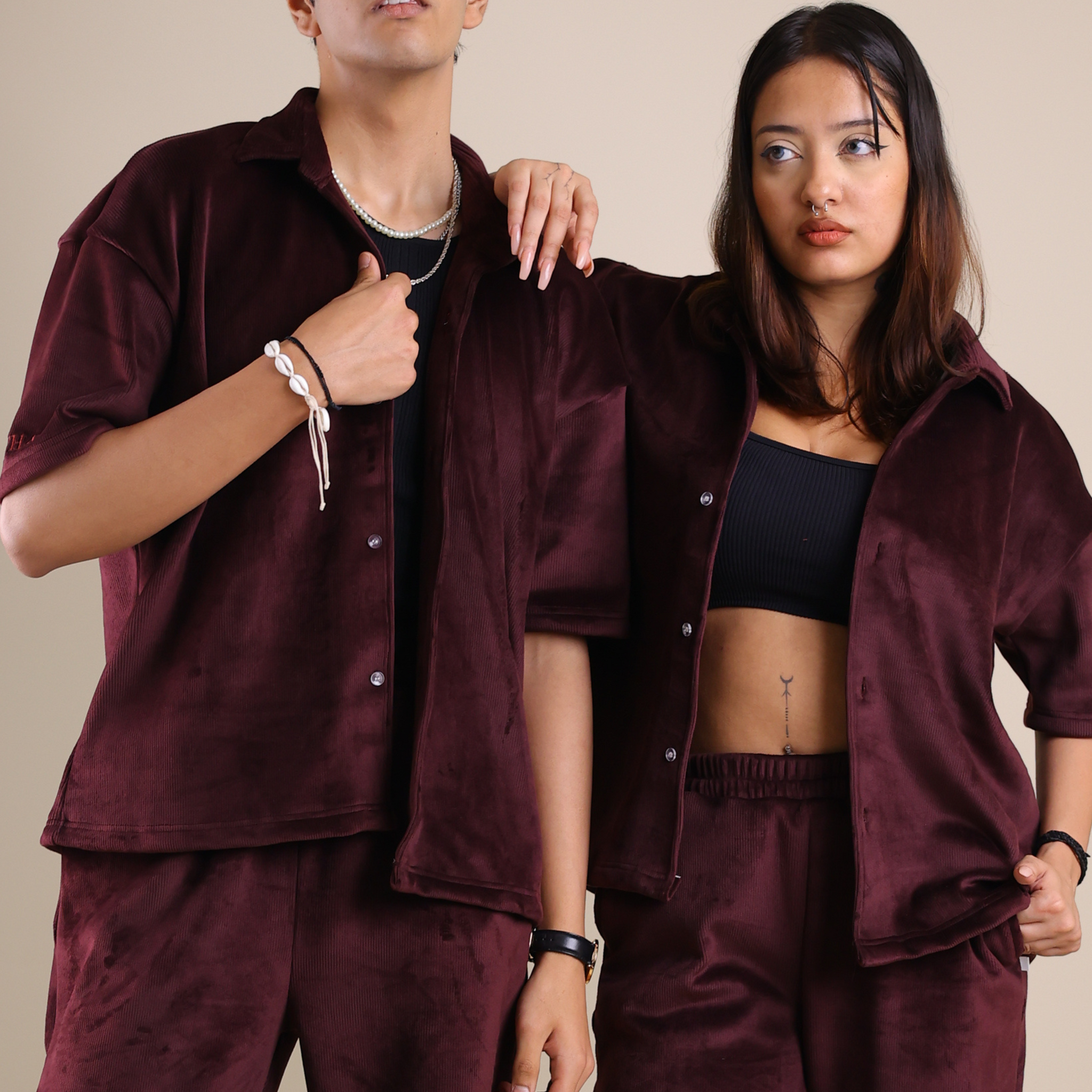 D-Wine Oversized Shirt - Valphah