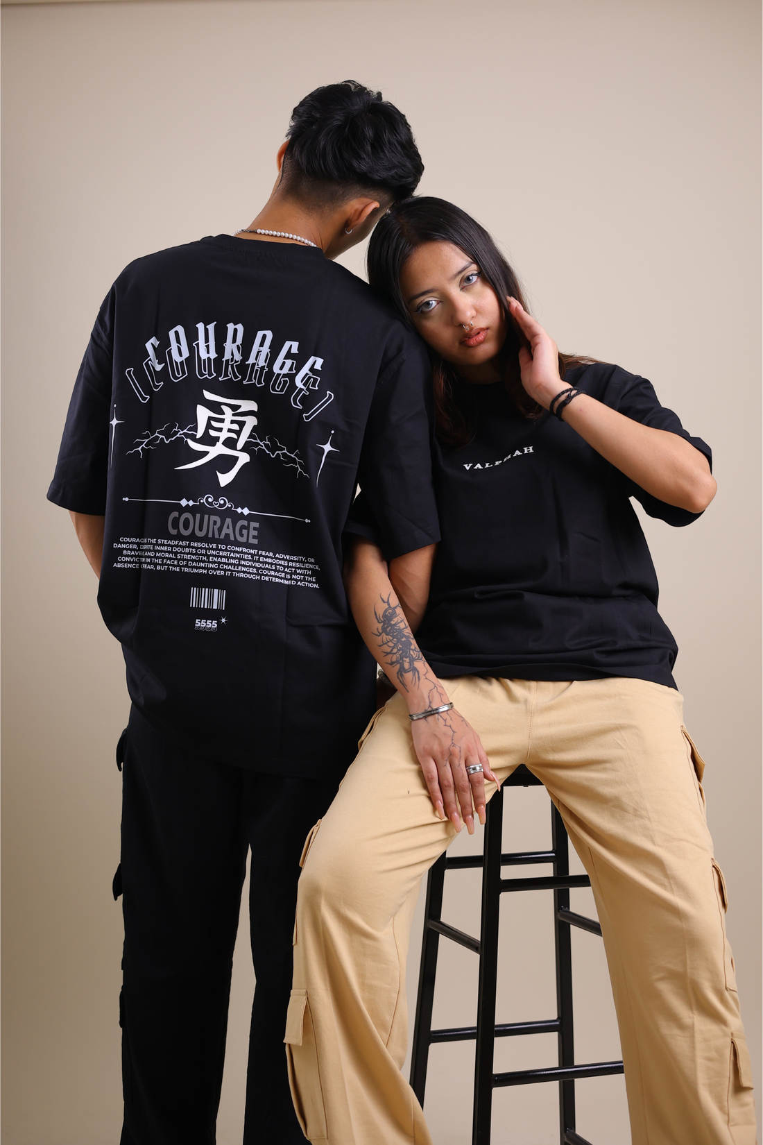Courage Oversized T-shirt - Valphah